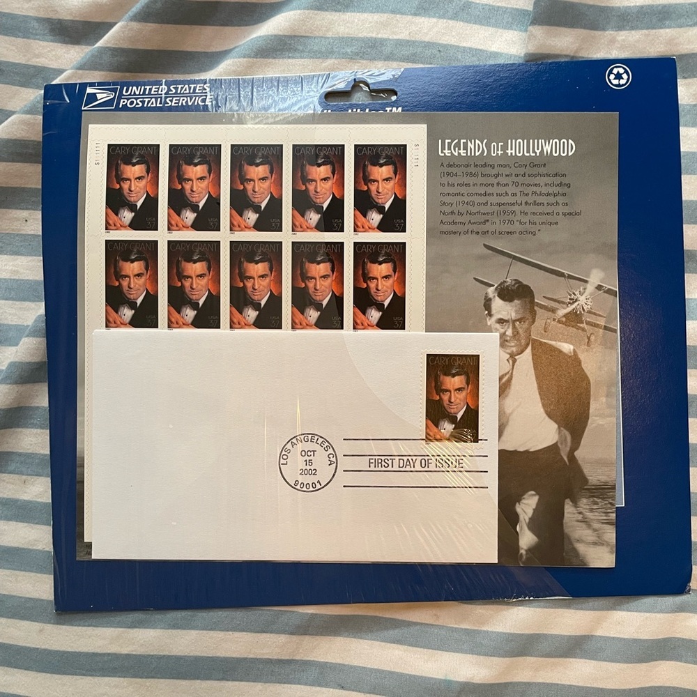 Legends of Hollywood Stamp Sheet